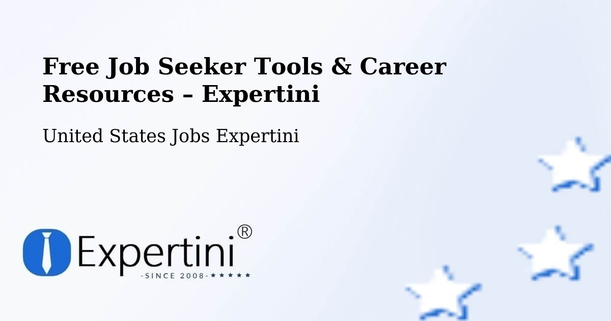 Free Job Seeker Tools & Career Resources – Houma - Houma, United States Jobs Expertini