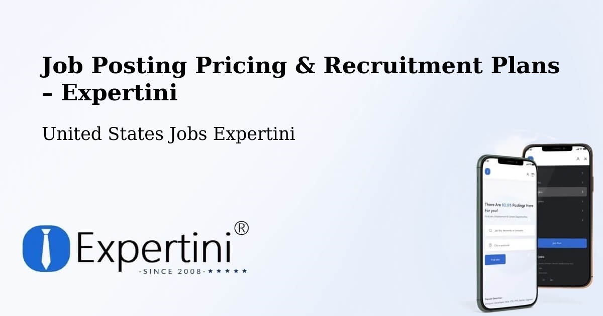Job Posting Pricing & Recruitment Plans – Houma - Houma, United States Jobs Expertini